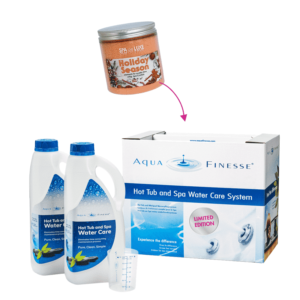 AquaFinesse Limited-Edition + Holiday Season Spa de Luxe Crystals