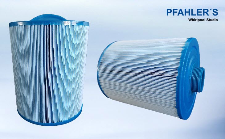 Ersatzfilter Wellis mit grobem Gewinde blau Micro Plus antibakteriell