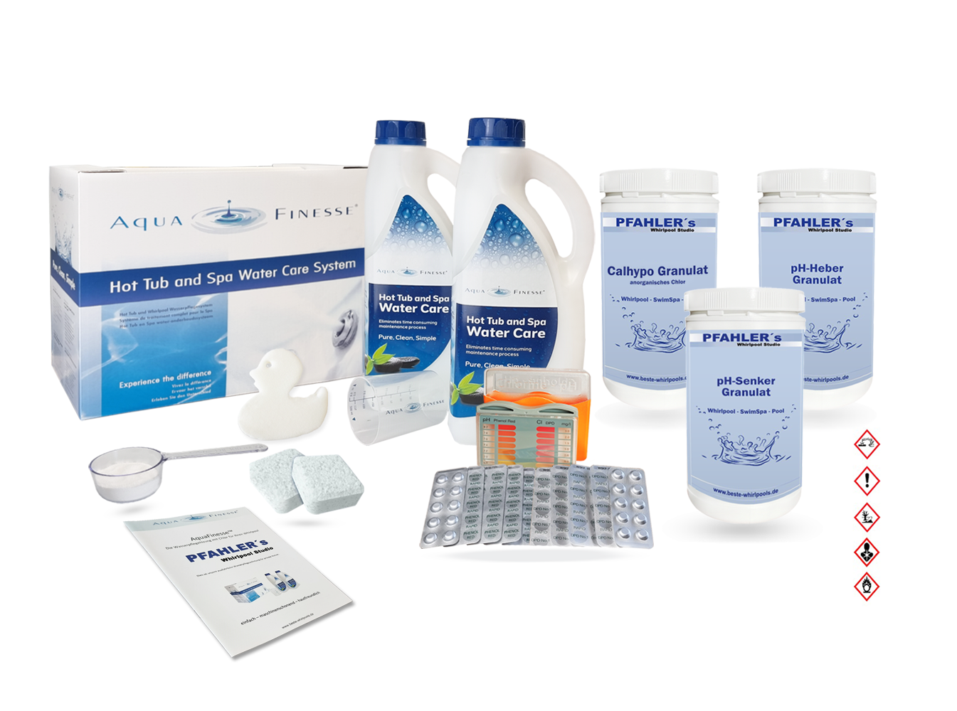 Wasserpflege Startpaket für Softub-Whirlpools