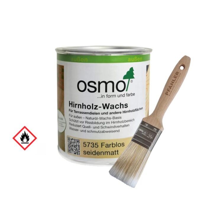Osmo Hirnholz-Wachs 5735 seidenmatt 375ml