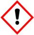 GHS07 – Gesundheitsschädlich, kann Haut-, Augen- und Atemwegsreizungen verursachen.