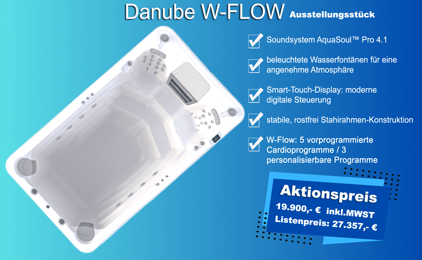 Swim Spa Danube-Life-W-FLOW - A
