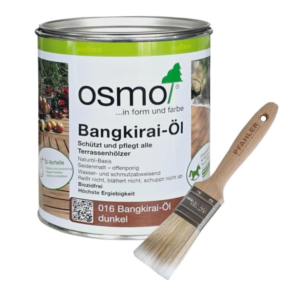 Osmo Terrassenöl 016 Bangkirai-Öl Dunkel 0,75l 3