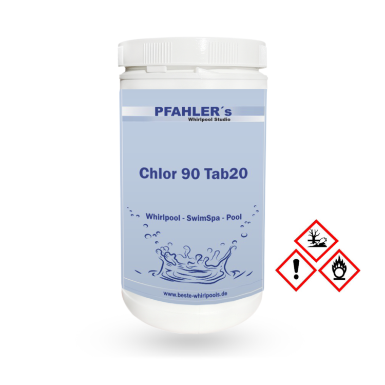 Chlor 90 Tab 20 Chlortabletten
