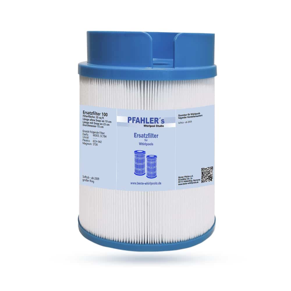 Filtro Whirlpool Darlly SC784 (60305) Per Softub Con Snap-On Dall'anno - Foto 3