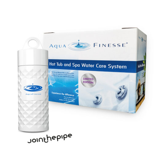 AquaFinesse Limited-Edition + wiederverwendbare Wasserflasche