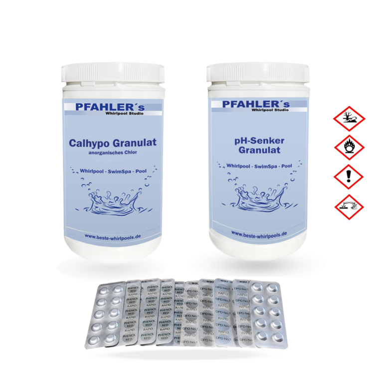 Calhypo – Chlor / pH Senker Basis Set SCUBA II