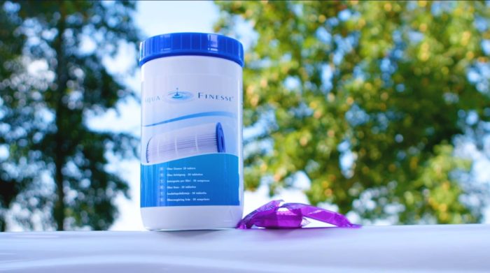 Filterreiniger AquaFinesse Tabs Dose mit 20 Reinigungstabs