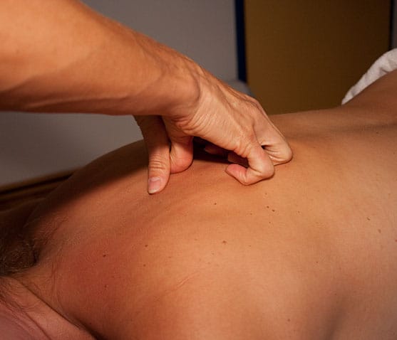 Rückenmassage