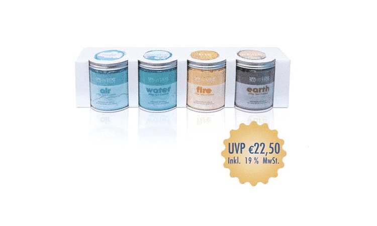 AquaFinesse Spa de Luxe Crystals 4er Set