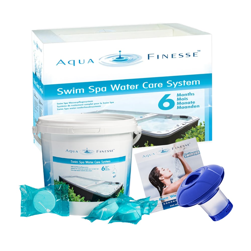 AquaFinesse Swim Spa Box ohne Chlortabletten