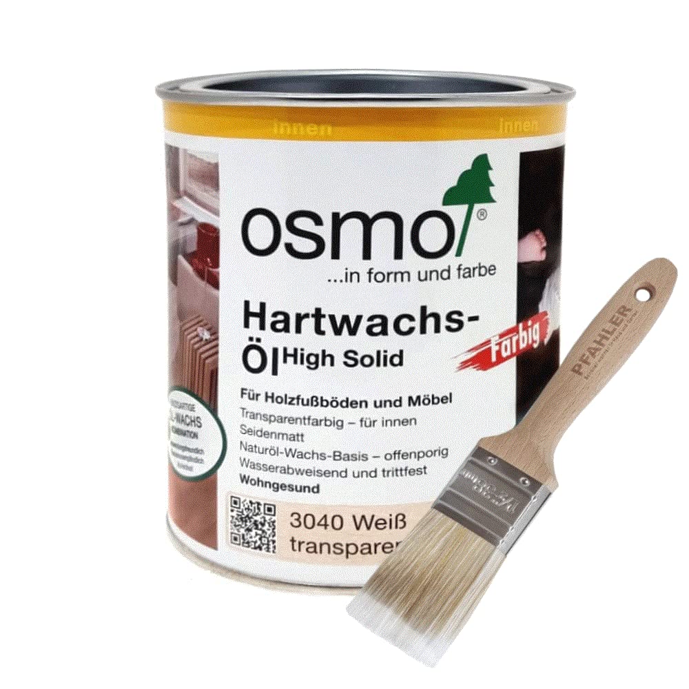 Osmo Hartwachs-Öl Weiß 3040
